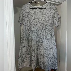 Cheetah sun dress Size medium
